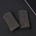 thumbnail image 5 of 2pcs 24-Stitch Mobile Game Finger Cover a prueba de sudor antideslizante (negro), 5 of 5