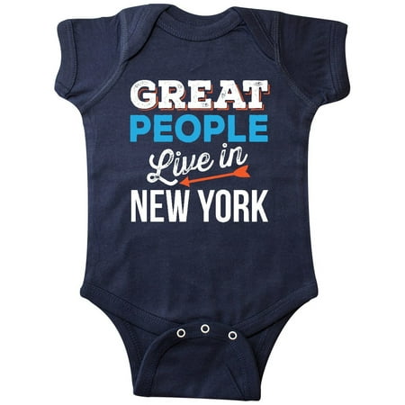 

Inktastic New York Gift For Native Gift Baby Boy or Baby Girl Bodysuit