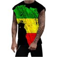 thumbnail image 1 of Hombres Moda Casual Impresión Suéter Cuello Redondo Tanque Deportivo, 1 of 5