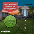 thumbnail image 3 of Flowtron Electric Bug Zapper, 1/2 Acre Outdoor Insect Killer, 15W UV, 5600V Shock Grid (Grey), 3 of 5