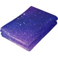 thumbnail image 3 of GZHJMY Galaxy Soft Hand Towels, 2 Pcs Absorbent Bath Towel Decorative Fingertip Towels for Bathroom Gym Spa Hotel Beach Swimming Pool,14.4"x 28.3", 3 of 7