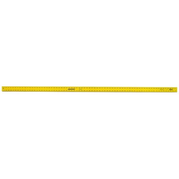 Swanson Tool Co 72" Bright Yellow Aluminum Straight Edge with Ruler, Model AE144