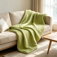 thumbnail image 6 of Summer Multi Layered Cotton Gauze Nap Blanket, Soft Breathable Air Conditioned Quilt for Bed Couch, Lightweight Travel Wrap, 6 of 6
