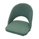 thumbnail image 2 of Funda para silla curvada Zulema Estiramiento alto color verde claro, 2 of 8