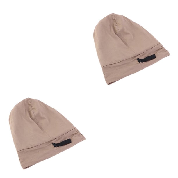 Qarigey Sombreros Gorros Turbantes Baggy Satin Underscarf Caps Espesar Bonnet Musulmán Islámico Hijabs Cubierta Head Wrap Protection Type3 NO3 Qarigey CBP390385