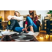 iLive Turntable with Bluetooth Transmitter, ITTB751DW, Dark Walnut