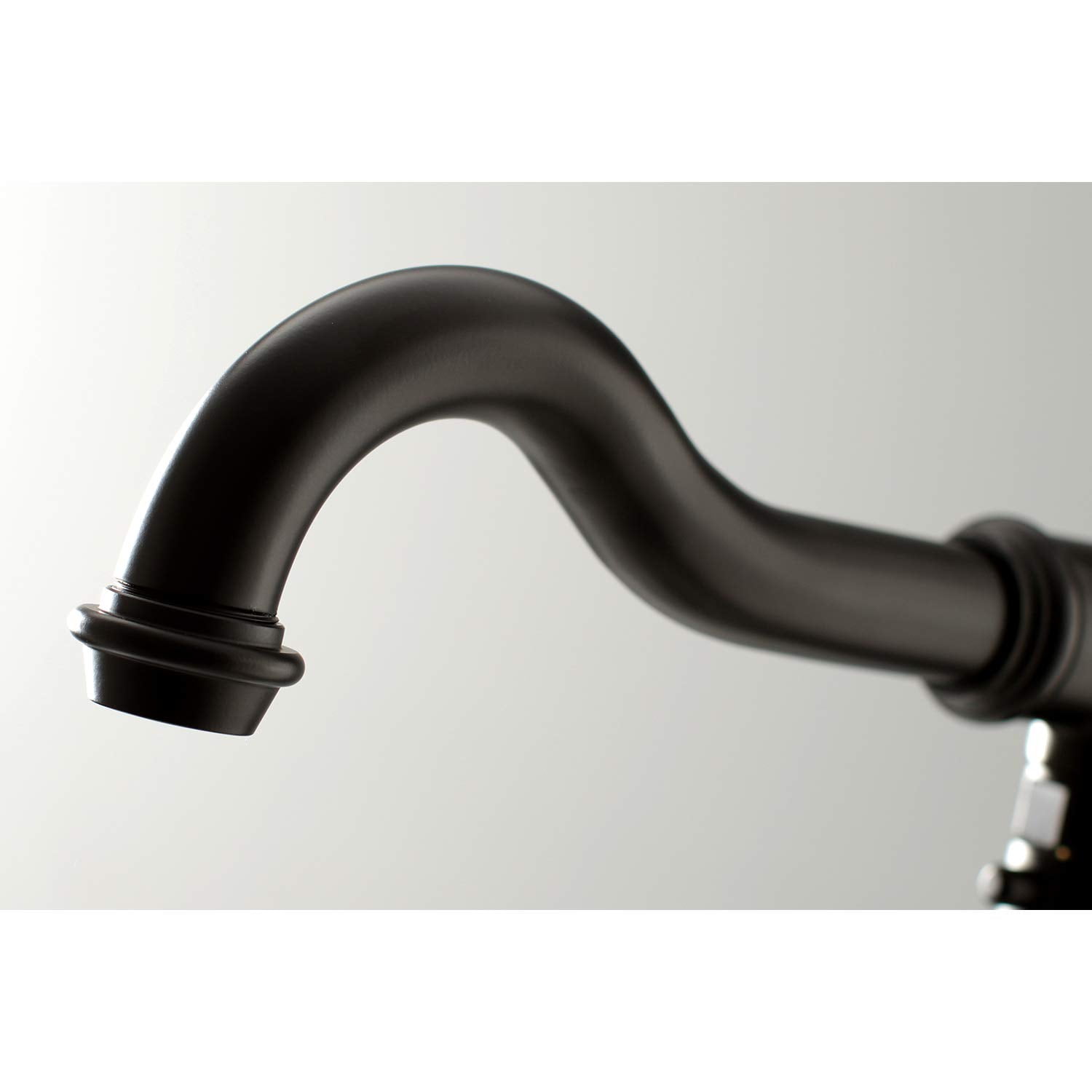 Kingston Brass Freestanding Tub Faucet, Matte Black, Freestanding KS7130ABL