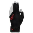 thumbnail image 2 of Longoni Black Fire 2.0 Billiard Pool Cue Glove - for Left or Right Hand - Black, 2 of 7