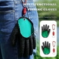 thumbnail image 2 of Paire de Gants de Pêche Texturés Résistants aux Coupures Doublure Douce, 2 of 13