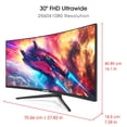 thumbnail image 5 of Sceptre Nuevo monitor Gaming Curvo de 30 Pulgadas hasta 200Hz 1800R 2025, 5 of 5