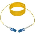 thumbnail image 2 of Tripp Lite Duplex Singlemode 8.3/125 Fiber Patch Cable (LC/LC), Push/Pull Tabs, 5 m (16 ft.), 2 of 5