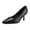 Jet Black, variant on Bocca Women's 2inch Pumps Silver Pointed Toe Dress Shoes Kitten Heel 8.5M