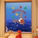 thumbnail image 4 of Decoraciones navideñas, adornos navideños, regalos navideños, pegatinas navideñas para puertas, decoraciones para fiestas navideñas con pegatinas navideñas para ventanas, se pueden pegar en paredes, p, 4 of 6