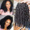 thumbnail image 4 of Hair Bundles YMS 3C4A, pelo birmano rizado 100% humano, 55 cm, 4 of 7