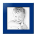 thumbnail image 2 of ArtToFrames 8" x 8" Blue Picture Frame, 8x8 inch Blue Wood Poster Frame (WOM-4118), 4 Pack, 2 of 6