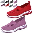 thumbnail image 1 of Zapatillas de punto cómodas y transpirables para mujer, zapatillas de punto para mujer, zapatos anchos transpirables para mujer, 1 of 7