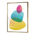 thumbnail image 1 of Taches Minimalistes Équilibre I - Toile Encadrée Contemporaine, 1 of 3