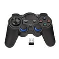 thumbnail image 1 of FANDRAGON USB Wireless Gaming Controller Gamepad for PC/Laptop Computer(Windows XP/7/8/10) & PS3 & Android & Steam - [Black] (black), 1 of 7