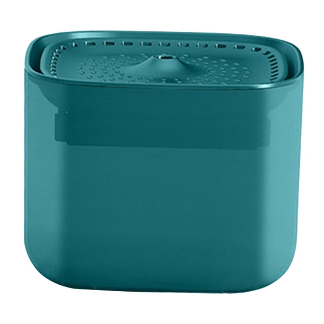 Fuente de agua automática para gatos, dispensador de alimentador eléctrico de contenedor portátil silencioso Verde Zulema Fuente de agua para gatos