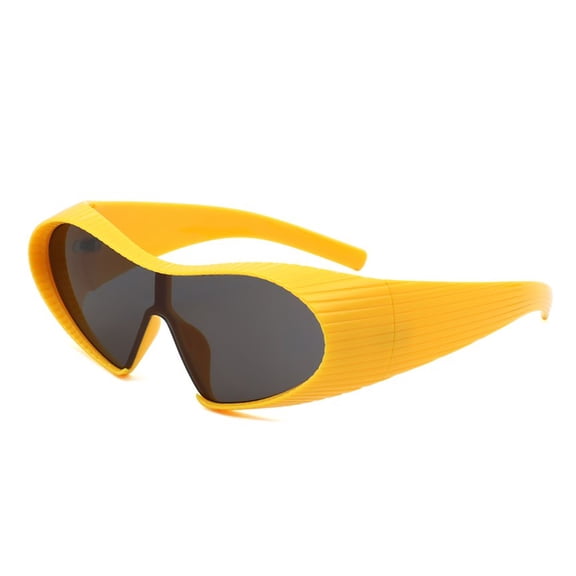 Retro Artistic Style Round-Square Hybrid Frame UV-Protective Sunglasses for Women & Unisex - Ideal for Weekend Café Visits