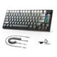 thumbnail image 1 of Teclado mecánico inalámbrico para juegos A.JAZZ X820Ultra RGB, 1 of 9