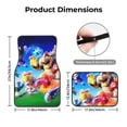 thumbnail image 5 of Lsque Mario Print 4-Piece Floor Mats, Heavy-Duty Rubber Liners, Anti-Slip Design, All-Season Automotive Protection, Vehicles, Cars, Trucks, and SUVs, 5 of 7