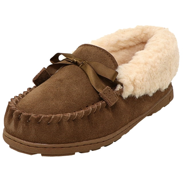 Bearpaw Women's Indio Hickory Ankle-High Leather Slipper - 6M