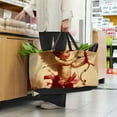 thumbnail image 6 of Cupid Large Oxford Cloth Grocery Basket - Foldable Shopping Bag for Picnics & Shopping, 6 of 7