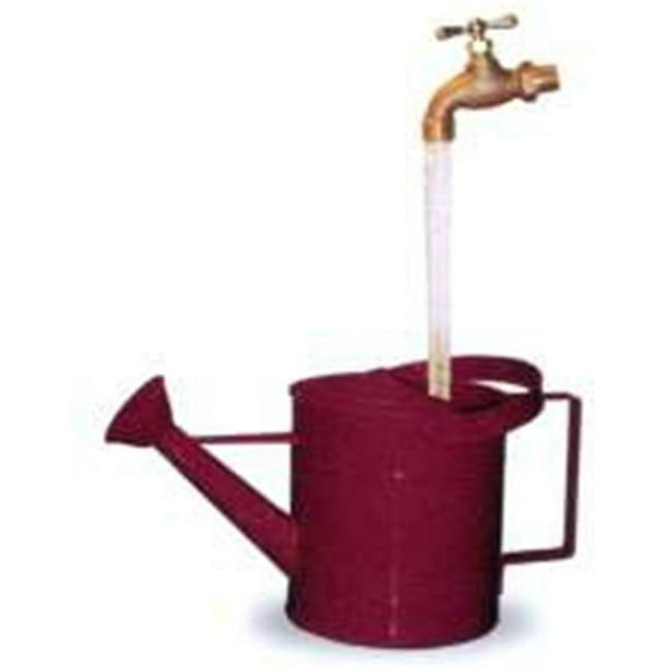 Universal Home and Garden SPR13 Small Rust Galvanized Watering Can