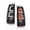 Black, variant on CROSSDESIGN LED Tube Tail Lights Fit for Chevy Silverado 1500 2500 & HD 1999-2002 /GMC Sierra 1500 2500 & HD 1999-2006 Tail Lamps
