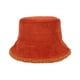 thumbnail image 3 of Sombrero de cubo térmico informal peludo cómodo versátil sombrero de otoño invierno para color caramelo, 3 of 9