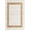 thumbnail image 3 of Unique Loom Chindi Jute Collection Area Rug (5' 1" x 8' Rectangle White and Natural/Natural), 3 of 13