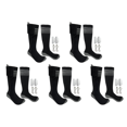 thumbnail image 1 of 5uds. Calcetines con batería unisex, acogedores, suaves, calefactables, para acampar, pescar, andar en bicicleta, 1 of 2
