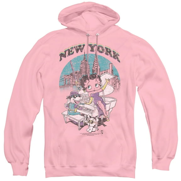 Betty Boop - Singing In Ny - Pull-Over Hoodie - X-Large