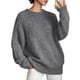 thumbnail image 2 of Suéter PRETTYGARDEN Gris Oscuro Oversized de Punto Talla L - Mujer, 2 of 5