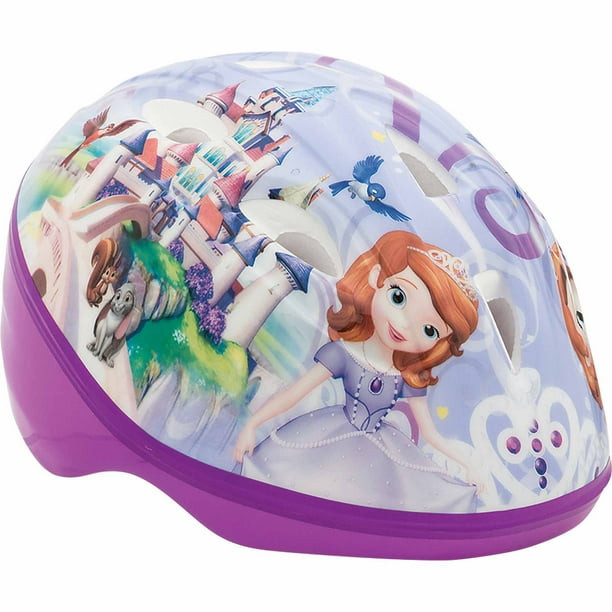 Disney Sofia the First Toddler Helmet, Purple Walmart
