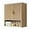 Natural Oak, variant on Bathroom Cabinet Wall Mount with Adjustable Shelf, Modern Medicine Cabinet with 2 Doors, Small Wall Mounted Storage Organizer, Over Toilet Storage for Bathroom (Natural Oak, 23 ")