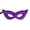 Purple, variant on Womens Mardi Gras Sequin Mask Costume Shining Fleur De Lis Lace-Up Mask Masquerade Venetian Carnival Mask for Party Decorations 1 PC Black One Size