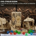 thumbnail image 2 of Cthulhu, cazador de mentes grabado con láser, de madera, de Dice Tower CZYY, 2 of 9