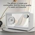 thumbnail image 6 of FastXmas Transparent Bluetooth Speaker, Powerful Sound and Deep Bass Wireless Speaker with Colorful LED Light, Rechargeable AUX/Bluetooth Computer Speaker with Stereo Surround for Home Office Travel, 6 of 8