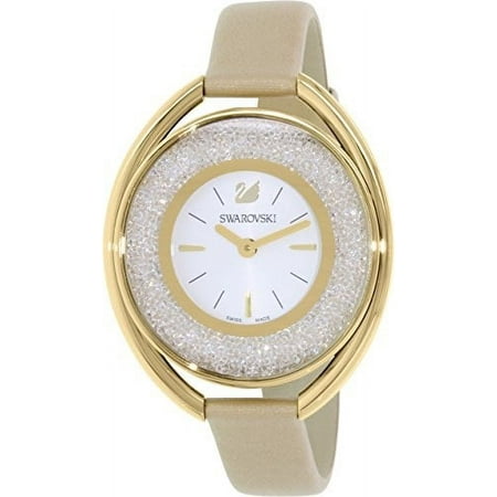 Women's 5158972 Gold Leather Swiss Quartz Watch