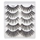 thumbnail image 2 of Paquete de 5 pestañas Rude Essential Faux Mink 3D, 2 of 4