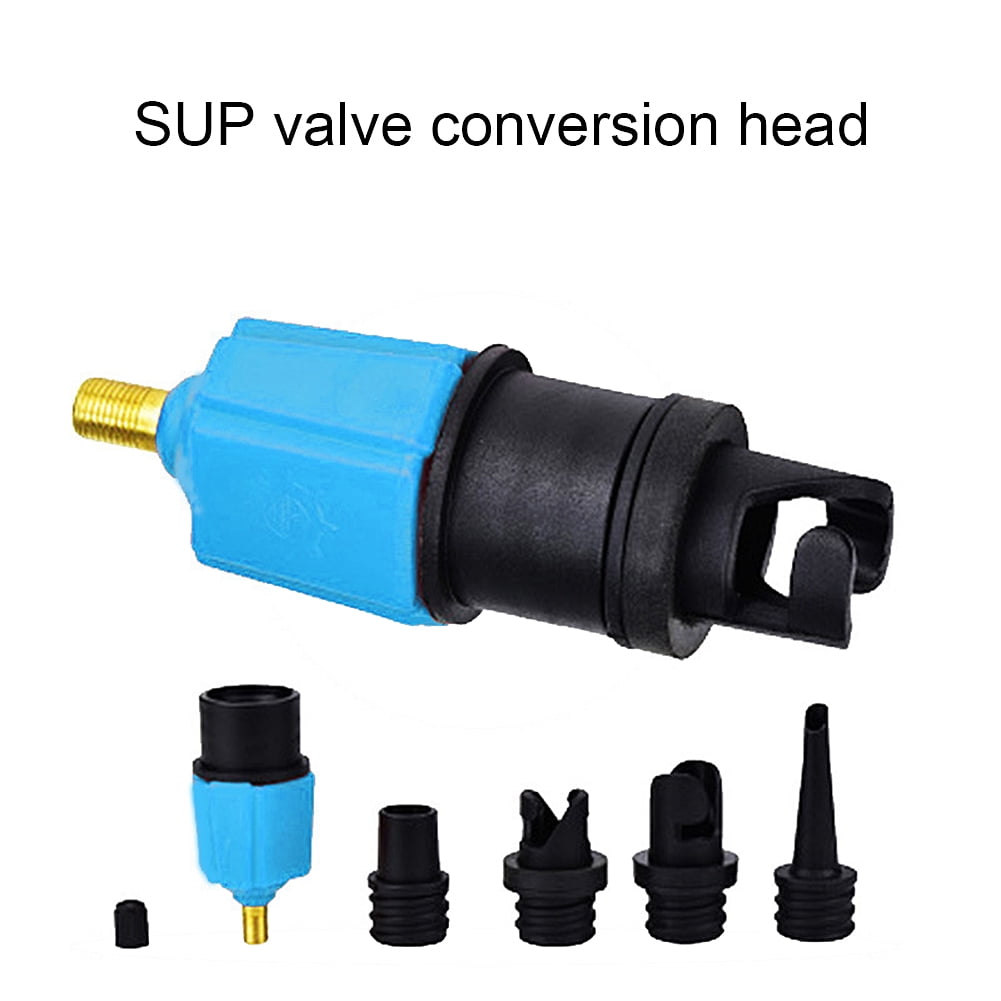 4Pcs Inflatable SUP Pump Adapter Air Pump Converter Cylinder Connector for Kayak 