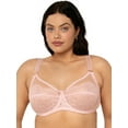 thumbnail image 4 of Smart & Sexy Women's Plus Size Retro Lace & Mesh Unlined Underwire Bra, 4 of 5