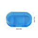 thumbnail image 3 of Organizador portátil de vitaminas con 3 compartimentos | Pastillero para mañana, mediodía y noche | Pastillero compacto de viaje | Almacenamiento de plástico transparente para vitaminas y suplementos, 3 of 6