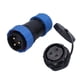 thumbnail image 3 of Waterproof Connector Back Nut IP68 Aviation Power Socket 380V 45A for Cable Wire SP283 Pin, 3 of 5