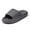Grey, variant on JACKSHIBO Anti-Slip Shower Shoes Pillow Slippers Sandals for Women Men Comfy Cushioned Thick Sole House Slides
