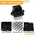thumbnail image 3 of Resistor del Motor del Ventilador HVAC Unique Bargains No.6118795C2 para International ProStar 2007-2017 Plástico Metal 1 Pc, 3 of 6