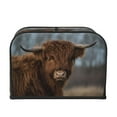 thumbnail image 2 of Lsque Yak Print 4 Slice Toaster Cover , Kitchen Appliance Dustproof Protector , Toaster Protector Dustproof Kitchen Appliance Cover, 2 of 7