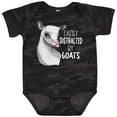 thumbnail image 3 of Inktastic Easily Distracted by Goats Cute Goat Boys or Girls Baby Bodysuit, 3 of 5